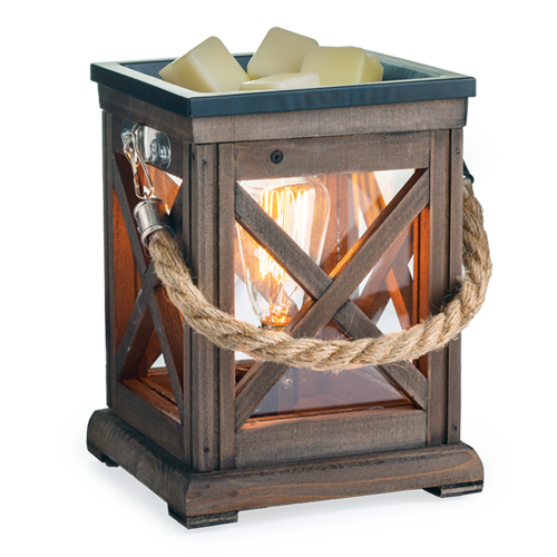 Wood Lantern Fragrance Warmer
